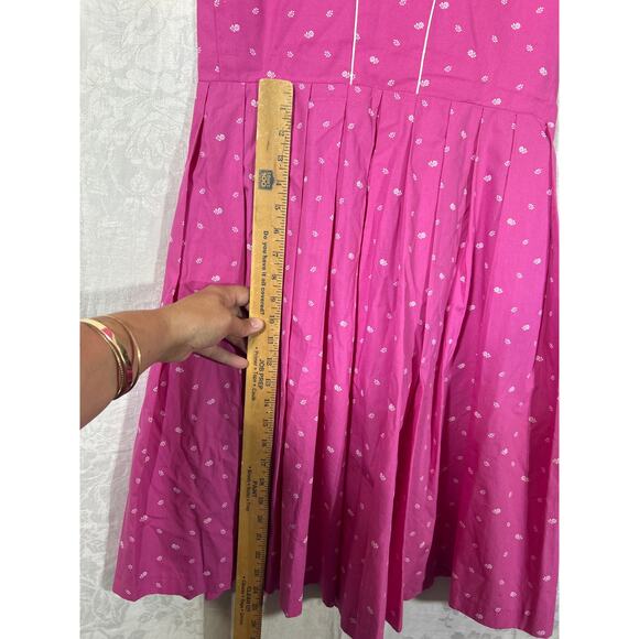 Kaiser Franz Josef Dress 42 Pink Flowers Austria Bavarian Dirndl Oktoberfest - Picture 14 of 14